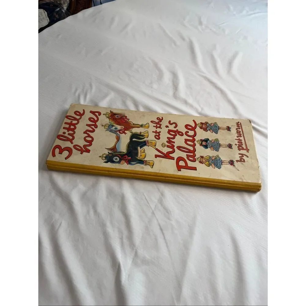 3 LITTLE HORSES AT THE KING'S PALACE by Piet Worm. New York: Random House 1959